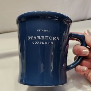 Striking Blue, 2008 Starbucks Mug.